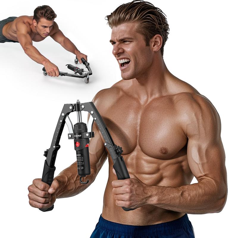 3 in 1 Hydraulic Strength Trainer Adjustable Chest Arm and Core Workout Equipment