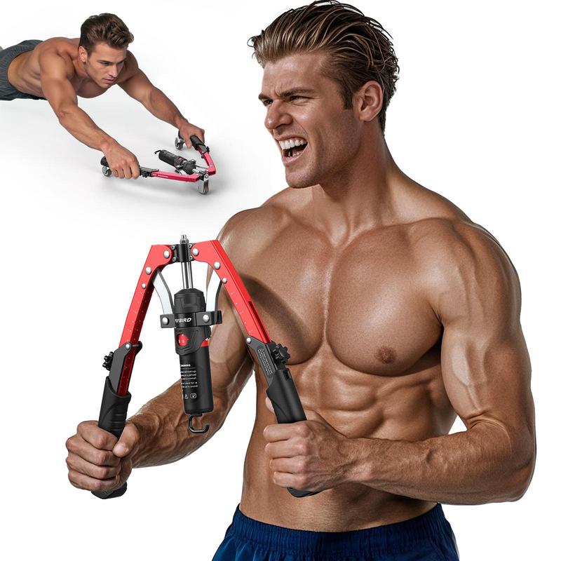 3 in 1 Hydraulic Strength Trainer Adjustable Chest Arm and Core Workout Equipment