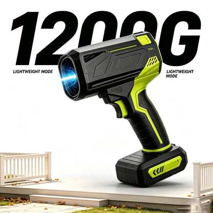 Cordless Leaf Blower 2000g Powerful Airflow | Portable Blower for Yard, Car & Snow