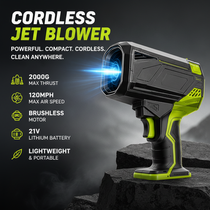 Cordless jet blower hero